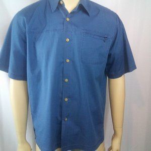 Clear Water Outfitters- Blue Short Sleeve- Large